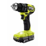 Ryobi One+ HP 18V Brushless Cordless Compact 1/2 in. Drill/Driver Kit with (2) 1.5 Ah Batteries, Charger, Bag, and 40pc Bit Set
