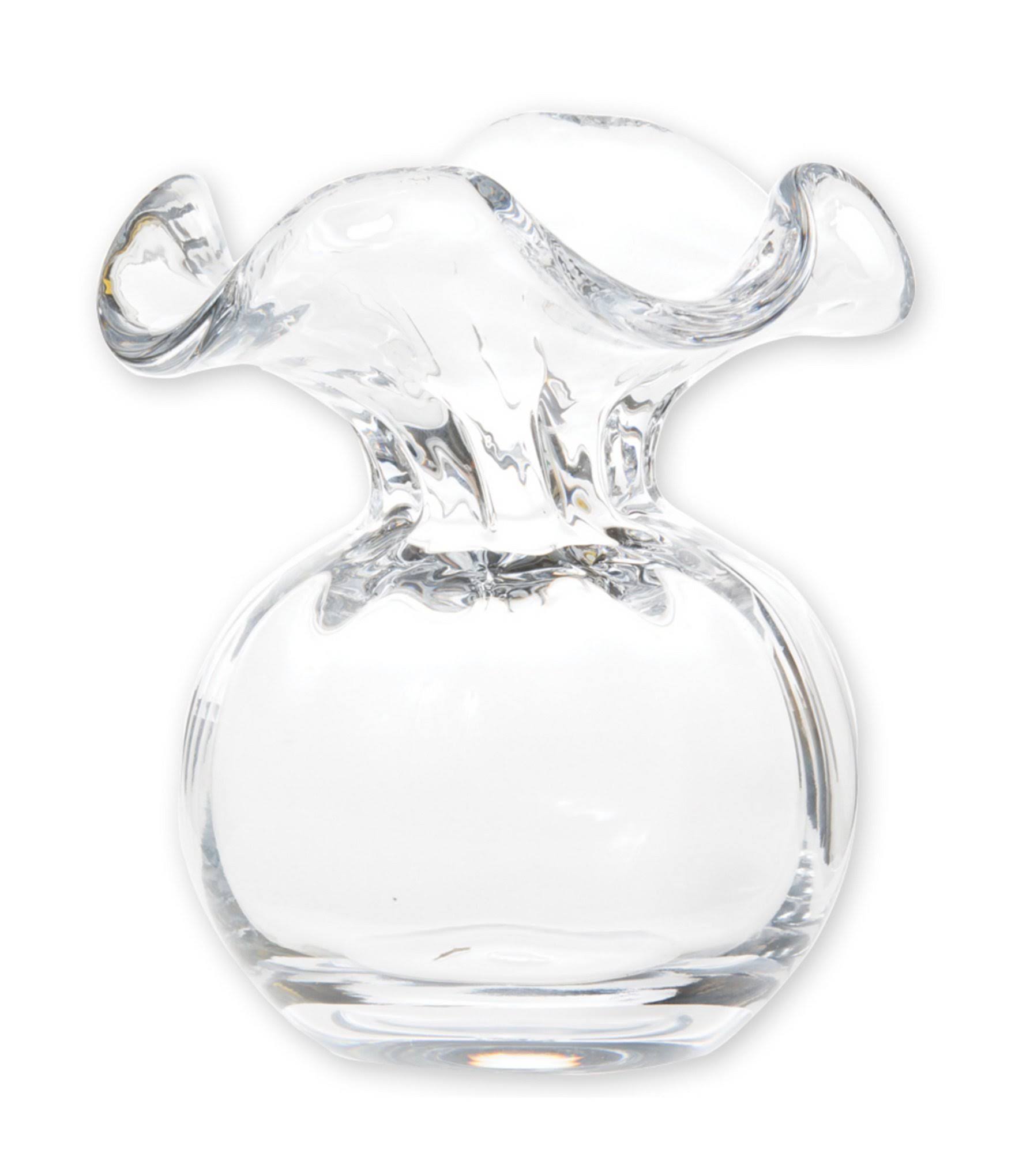 b837b0671903f707dec420db58562df77937bacf1b177760b61f080f1c7b875a.jpg Vietri - Hibiscus Glass Bud Vase - Clear - Image 1