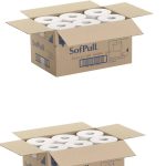 26610 Hardwound Paper Towel Roll, Nonperforated, 9 x 400ft, White,12 Rolls