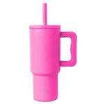 Simple Modern 24oz Stainless Steel Trek Raspberry Vibes Straw Tumbler Pink