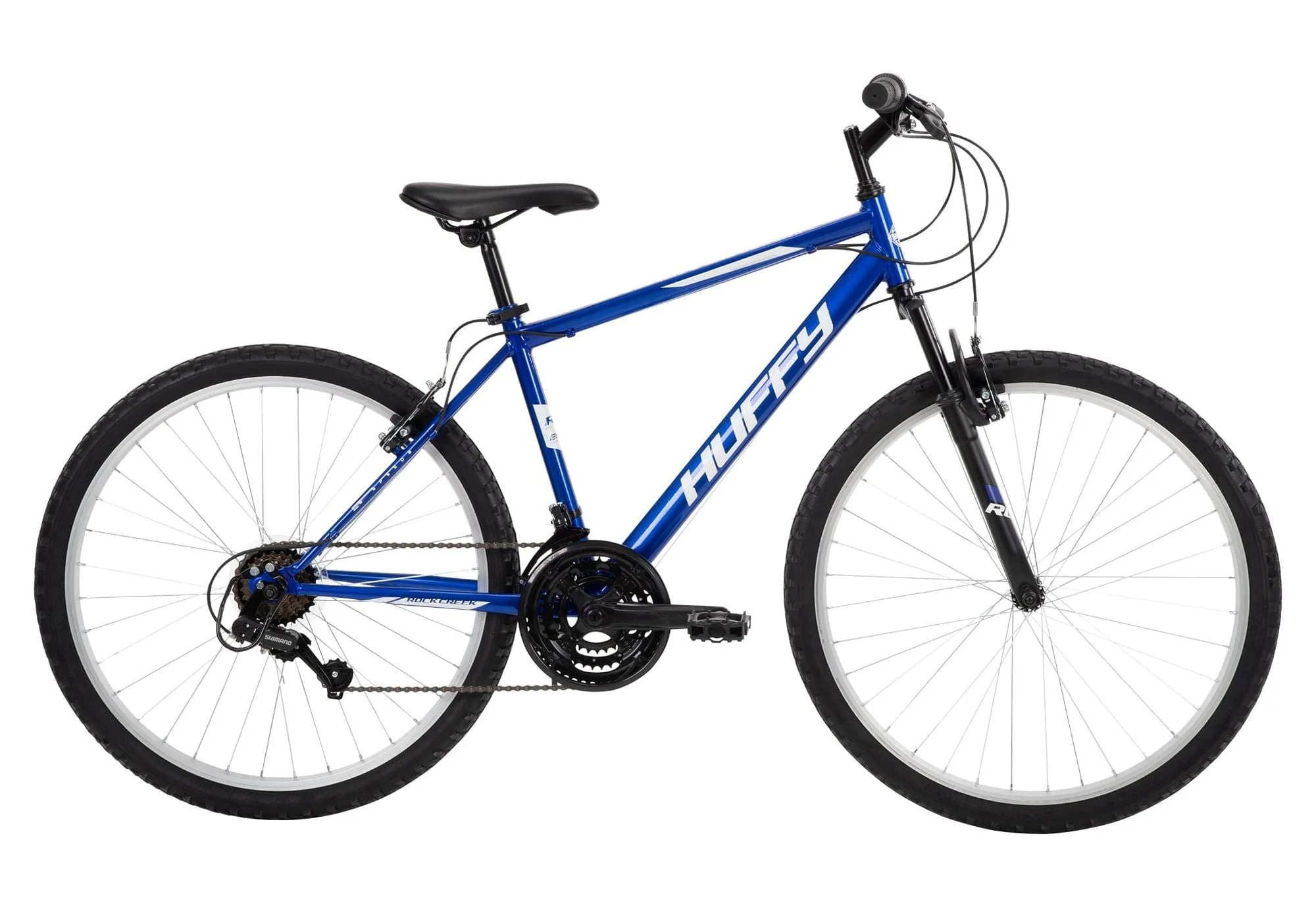 b8b4ba5cf48ac59ec555d4d9867cc95304f98a47df076608f240be147e1e75ac.webp Huffy 26 - Inch Rock Creek Men'S Mountain Bike, Blue - Image 1