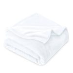 Bare Home Ultra Soft Microplush Fleece Blanket (King, White)
