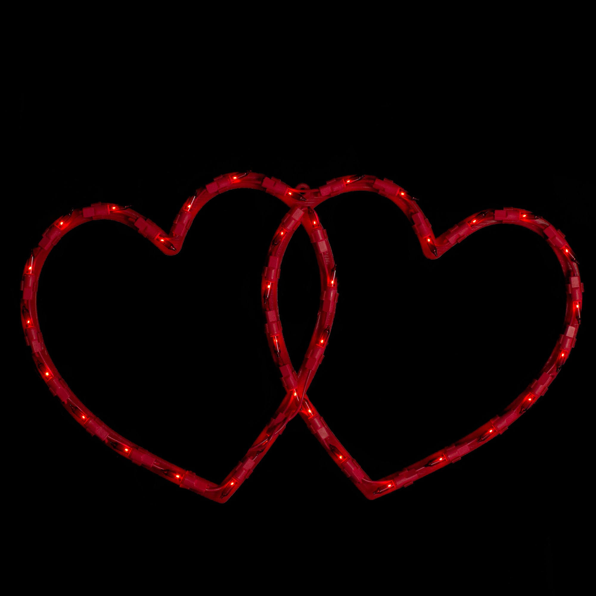 b8ffcf525ed70f7f36690408c158b1fde29c20c90cdc3545e3a4cd2a3af2b0d4-1.jpg Northlight 17" Lighted Red Double Heart Valentine's Day Window Silhouette Decoration - Image 1