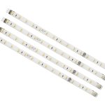 Bazz LED 10" Under Cabinet Strip Lights, White - 4 pack