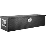 VEVOR Heavy Duty Aluminum Truck Bed Tool Box, Diamond Plate Tool Box with Side Handle and Lock Keys, Storage Tool Box Chest Box Organizer for Pickup