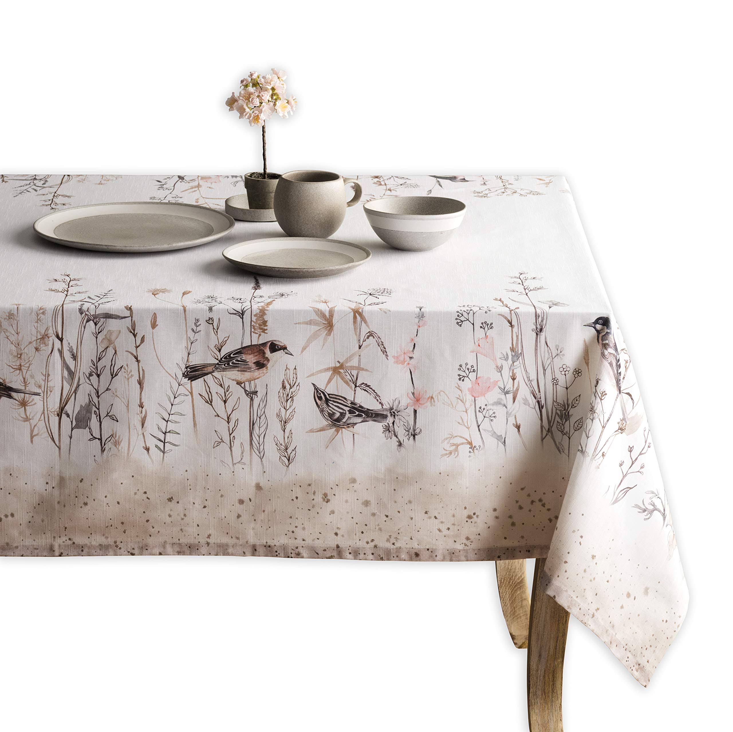b92588aceb4aa2f0833e9189052dd7b7fd38c50bbe7b0a521a624ac148be5532.jpg Maison d' Hermine Meadow Florals 100% Cotton - Image 1