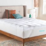 3 inch Down Alternative Fiber Bed Mattress Topper by Linenspa Essentials - White (Full)