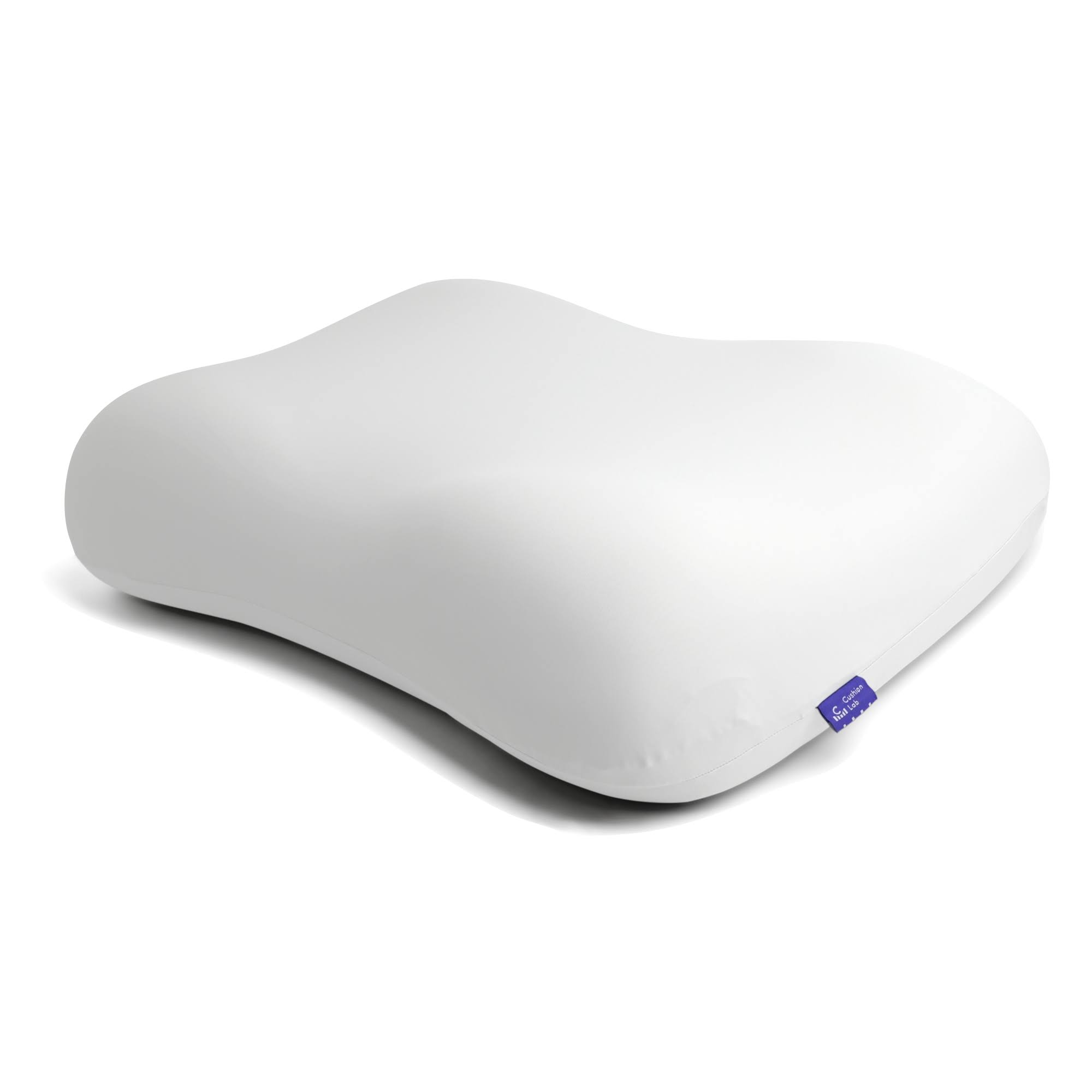 b947d8e495e24f1fb1343bae01e4f8360eaf47d3f9bfc33045713c86ea4869e3.jpg Cushion Lab Deep Sleep Pillow, Patented Ergonomic Contour Design for Side & Back - Image 1