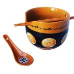Dragon Ball Z Ramen Ceramic Bowl, Chopsticks and Spoon Bundle