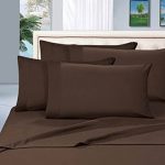 Elegant Comfort 1500 Thread Count Wrinkle & Fade Resistant Egyptian Quality Ultra Soft Luxurious 2-Piece Pillowcases, Standard size, Chocolate Brown