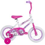 12 in. Sea Star Kids Bike for Girl ages 3 - 5 years. White