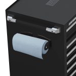 U.S. General Magnetic Paper Towel Holder, Black