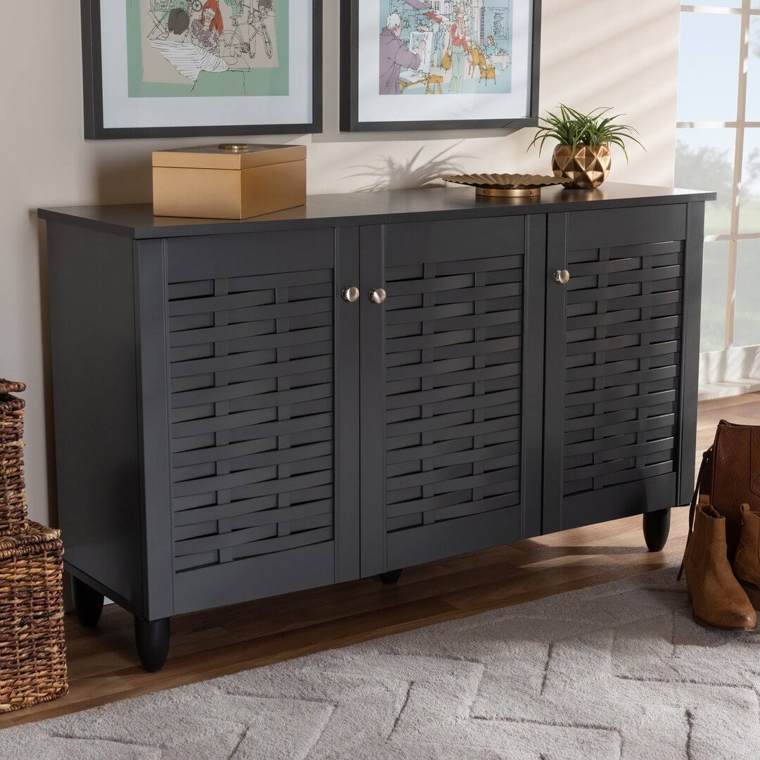ba113dfab92c44cef47b3e5a913a0b22a86c09f162765d038286dbdd988dffae.jpg Entryway 12 Pair Shoe Storage Cabinet Winston Porter - Image 1