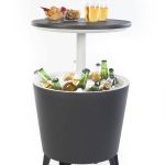 Keter Cool Bar Patio Table and Cooler in Teal