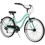 26 - In. Women'S Lockland 7 - Speed Cruiser Bike, Sea Foam, Green