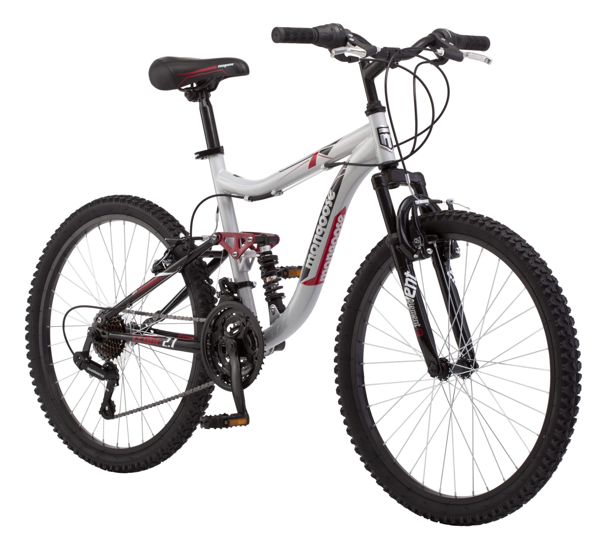 ba69f21fff7cc16bce17d0e01271a723fbacb31842887366829ff672e92ba06c.jpg Ledge 2.1 Mountain Bike. 24-inch wheels. 21 speeds. boys frame. Silver/Red - Image 1