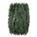 50' Non-Lit Soft Christmas Garland, Green, PVC, by Holiday Time