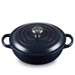 Le Creuset Signature Enameled Cast Iron French Oven, 2 1/2-Qt., Matte Navy | Williams Sonoma