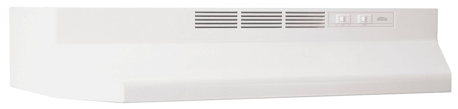 Broan 413004 ADA Capable Non-Ducted Under-Cabinet Range Hood 30-Inch Stainless Steel
