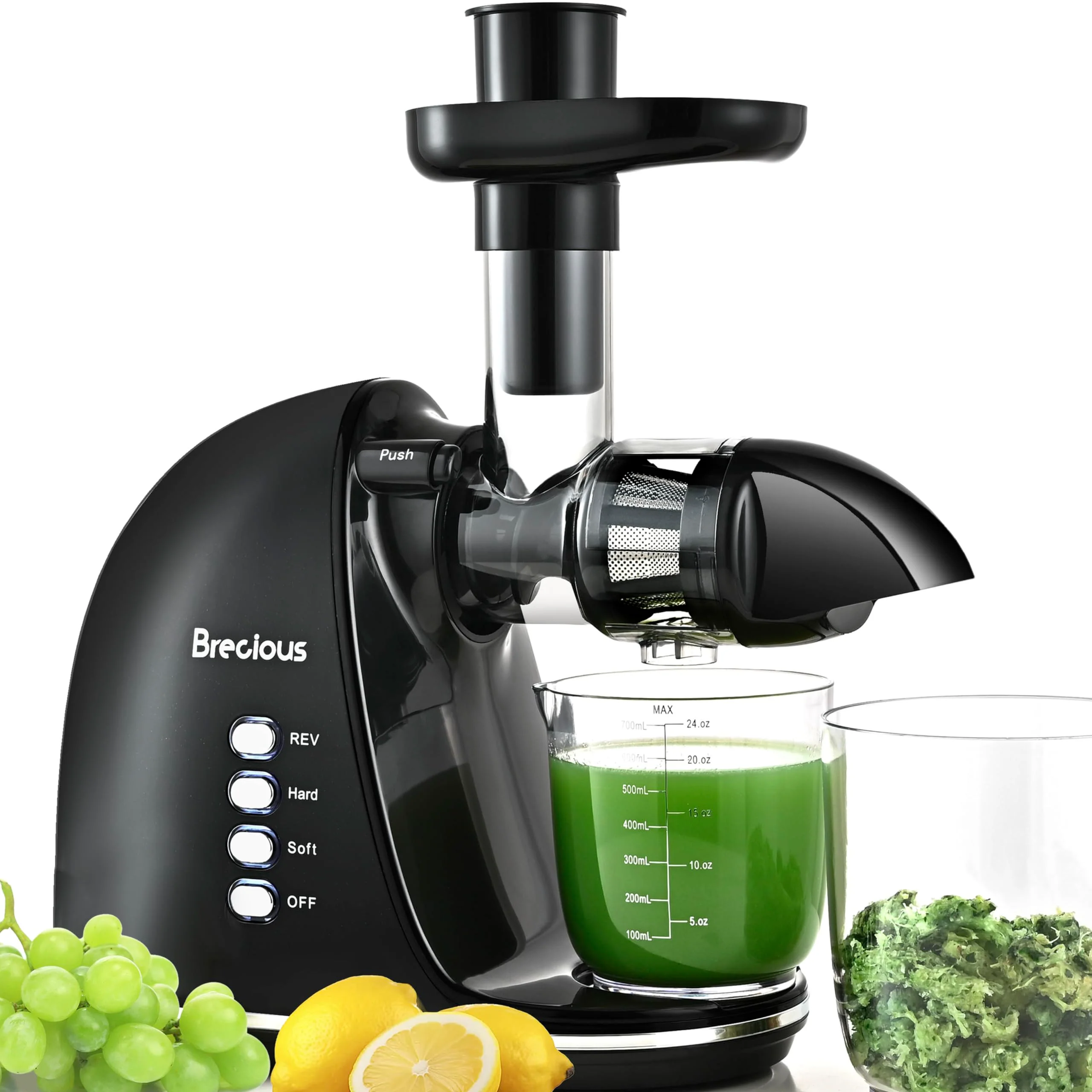 bb0843d62cf9fa32de4296864678b4d3a0119ec9e6eca16ea7a7876bf27219ef.webp Brecious Cold Press Slow Masticating Juicer with 2 Speed Modes - Image 1