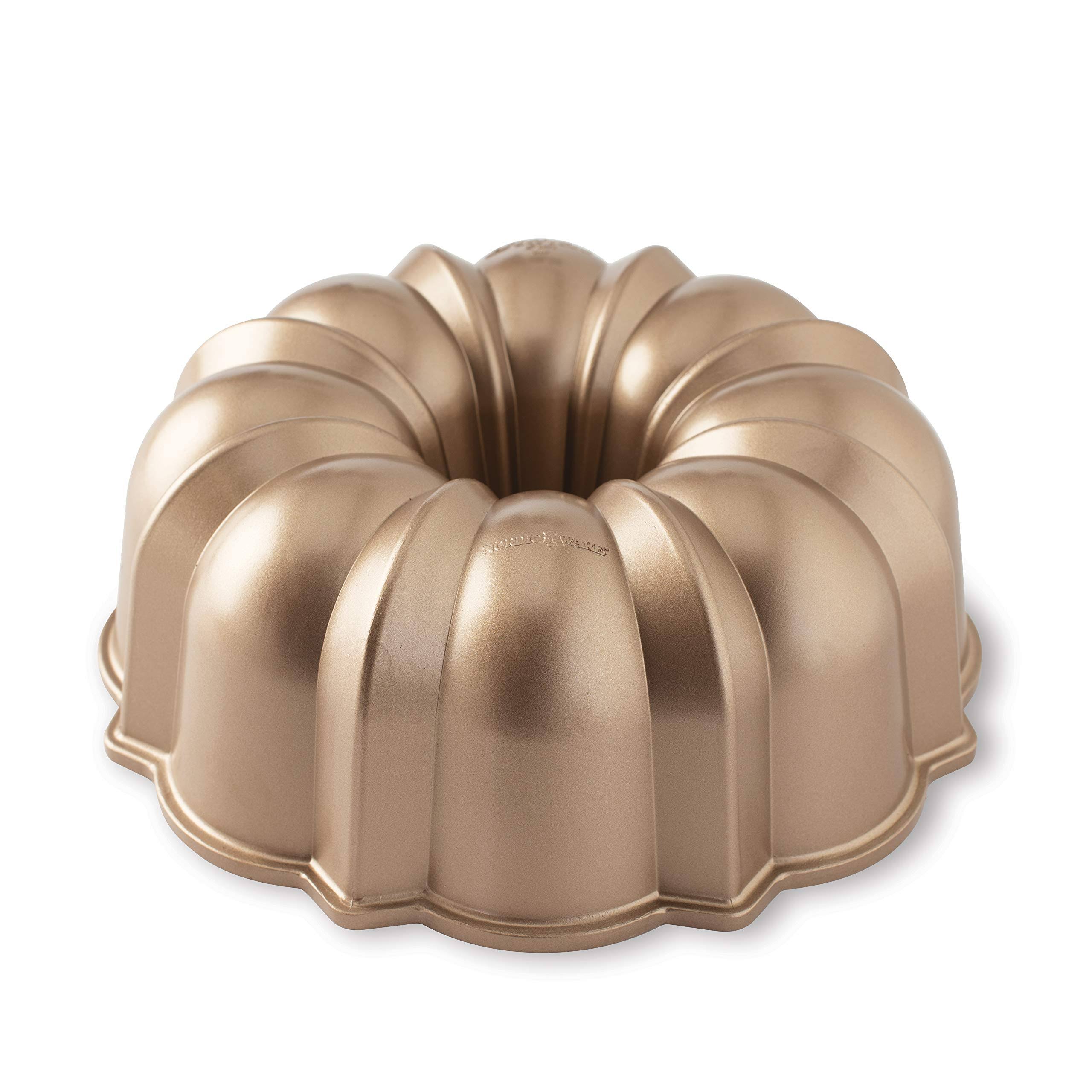 bb12f2ad9e9696d61856c19ce565cd017b6263aebbe4ad1c7ee8b8f9eb30e74d.jpg Nordic Ware Original Bundt Baking Pan, Original - Image 1