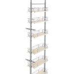Rev-A-Shelf Soft-Close Chrome Pull Out Pantry