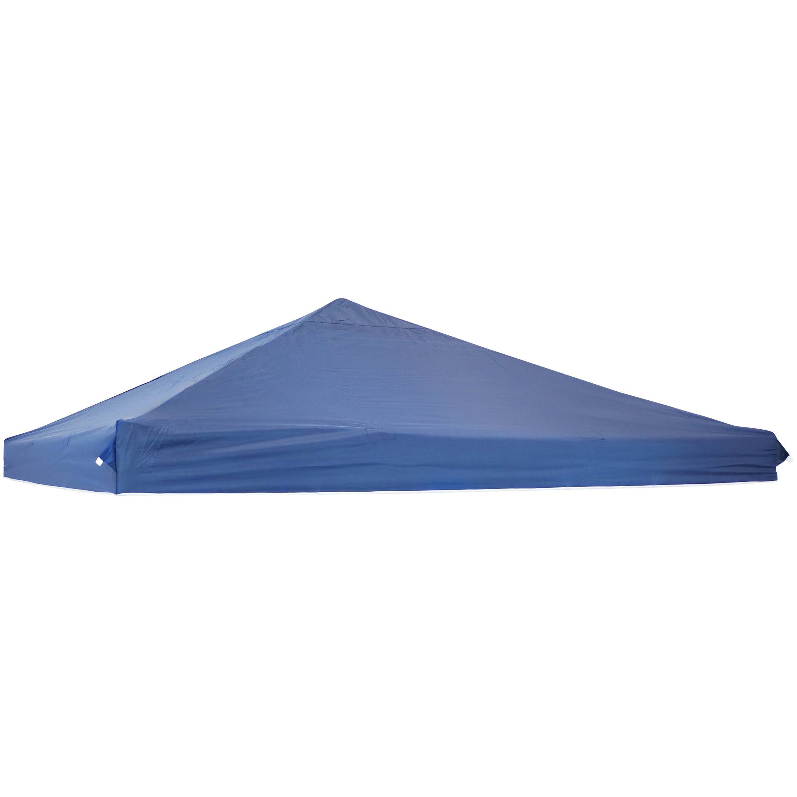 bb67e15dfa17973004ca56a946388a6f2ec89a0e239dac4105530fed5877250e.jpg Sunnydaze Decor 12x12 Foot Standard Pop-Up Canopy Shade - Blue - Image 1