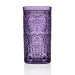 Godinger Jax Highball Beverage Glass Cup Grape - Set of 4