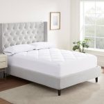 Serta Luxury Firm Comfort King Mattress Pad White