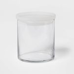 22oz Glass Medium Stackable Jar with Plastic Lid - Made by Design