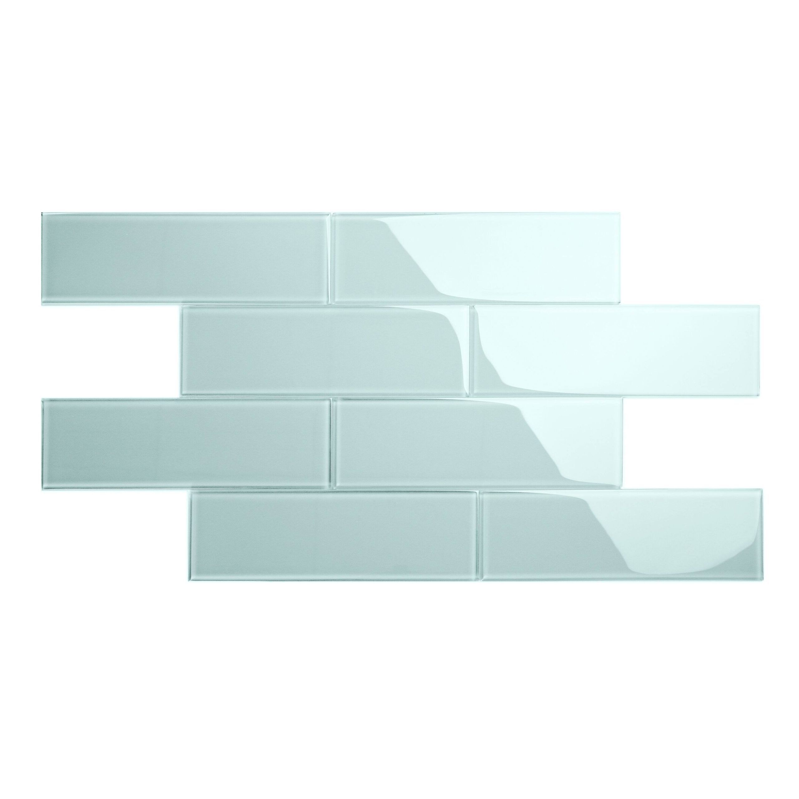 bc4023cb938036a50b24ad7bf3677c2c7e7acbbffd0aea37cc56934e421dfd48.jpg Giorbello Baby Blue 4x12 Glass Subway Tile - 5 St. ft. Case - Image 1