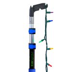 Eversprout 5-to-12 Foot Utility Hook with Extension Pole | Extendable Poles for Installing & Hanging Christmas Lights, Birdfeeders | High Reach