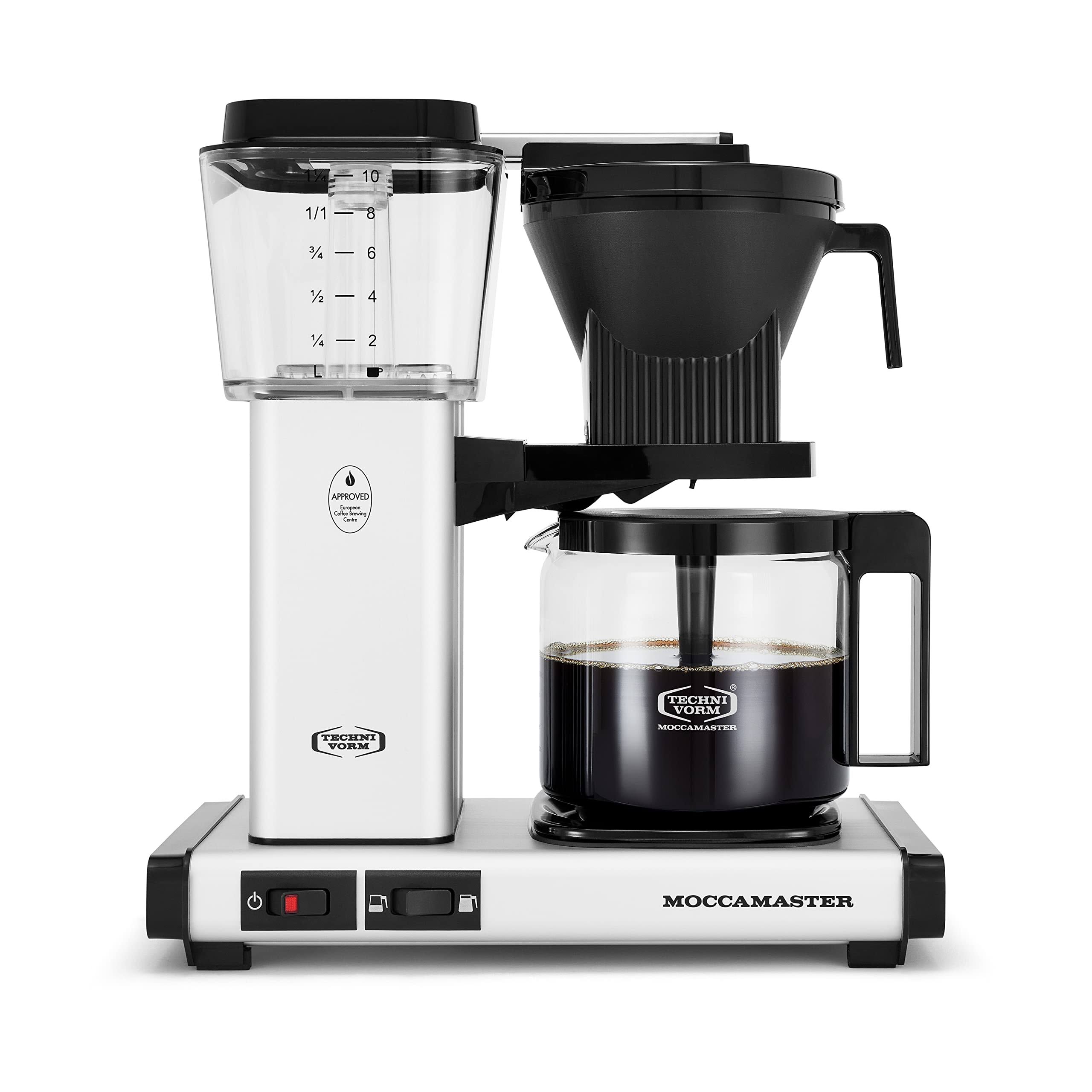 bc5f1b6e0c059e58b805b581f85f84a90694884e3990c3c4c7181cd65a55b490.jpg Moccamaster KBGV Select Coffee Maker - Matte Silver - Image 1