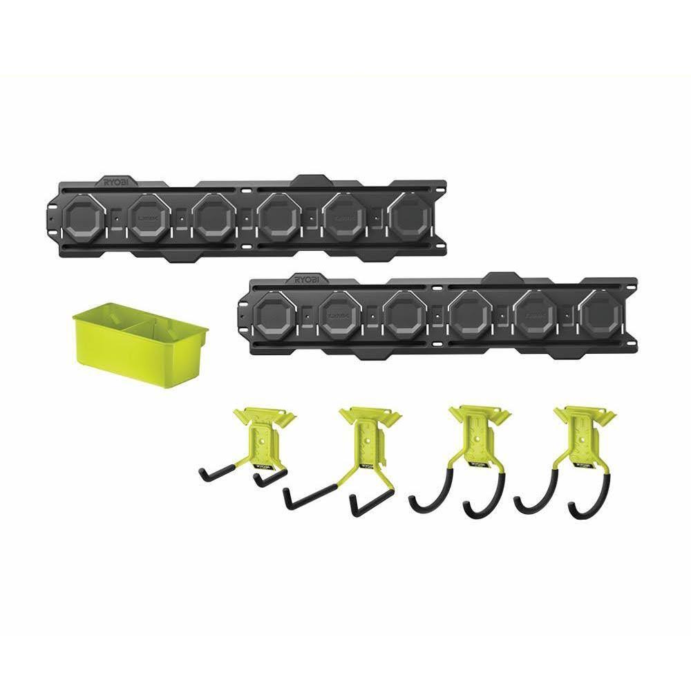 bc6d01deb7bb647b50ec8337a7ab1bc26902025825e04c2c94fb1e4ee109e3cf.jpg Ryobi Link 7-Piece Wall Storage Kit - Image 1