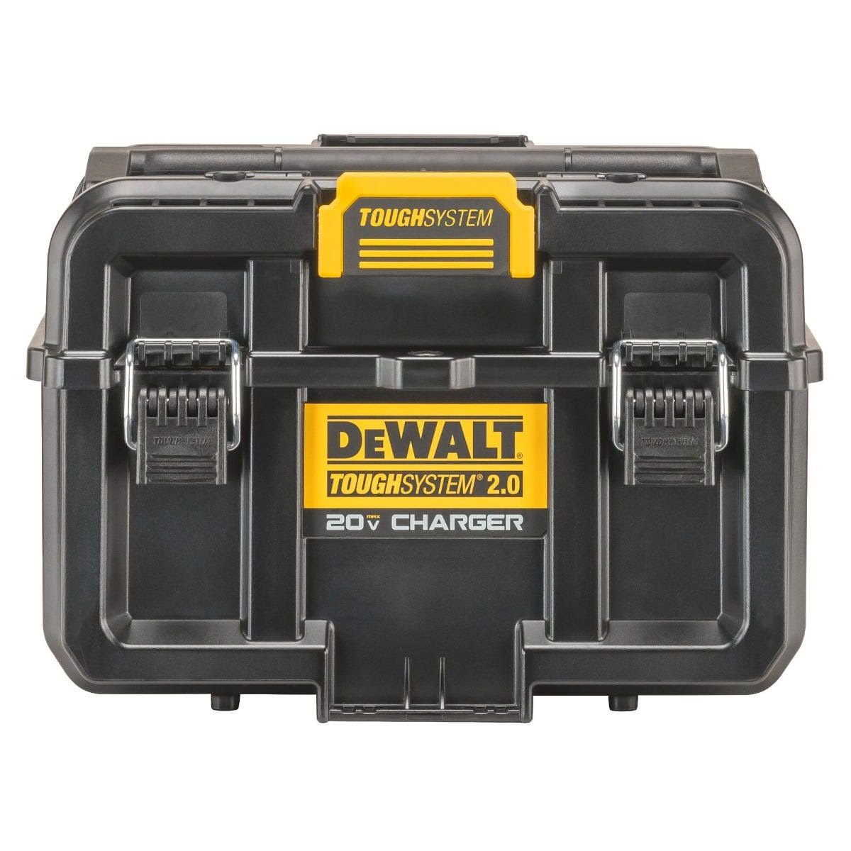 bca48e8ba276c83107171c5dcfa264f2c6ddc3f5307a1a96d71663c67a945b76.jpg DeWalt ToughSystem 2.0 20V Dual Port Charger (DWST08050) - Image 1