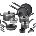 T-Fal 18-pc. Nonstick Cookware Set - Grey