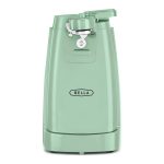 Bella Electric Can Opener and Knife Sharpener, Multifunctional Jar and Bottle Opener with Removable Cutting Lever and Cord Storage, Stainless Steel