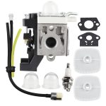 Ferilter Carburetor Kit w/ Bulb Echo Premium Weed Eater Edger SRM225 GT225 PE225 PAS225