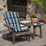 Arden Selections Sapphire Aurora Stripe Outdoor Adirondack Chair Cushion