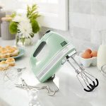 KitchenAid 9-Speed Hand Mixer with Flex Edge Beaters - Green