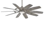 Minka Aire (F864L) Barn 65" Ceiling Fan Savannah Gray