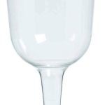 Amscan Plastic Wine Glasses, Clear, 5.5 oz - 32 count