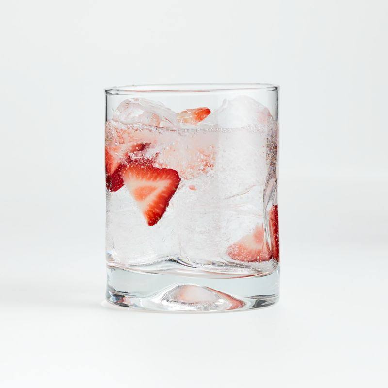 bd3875bde171eaf0a7fcf74c62abf5074baf9c0dbbc3e5476dd8b3d29c2786e7.jpg Impressions Double Old-Fashioned Glass | Crate & Barrel - Image 1