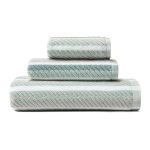 Tommy Bahama Ocean Bay Stripe 3-Piece Towel Set - Bay Blue