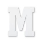 ArtMinds 13" White Wood Letter - Each