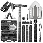 HUZSV Camping Shovel Axe Outdoor Survival Shovel Set