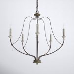 Shoshanna 5 - Light Candle Style Classic Chandelier