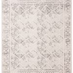 Safavieh Tulum Collection Rug - Ivory / Grey - 2x5 Feet