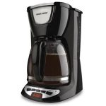 Black+decker Dcm100b 12-Cup Programmable Coffeemaker with Glass Carafe, Black