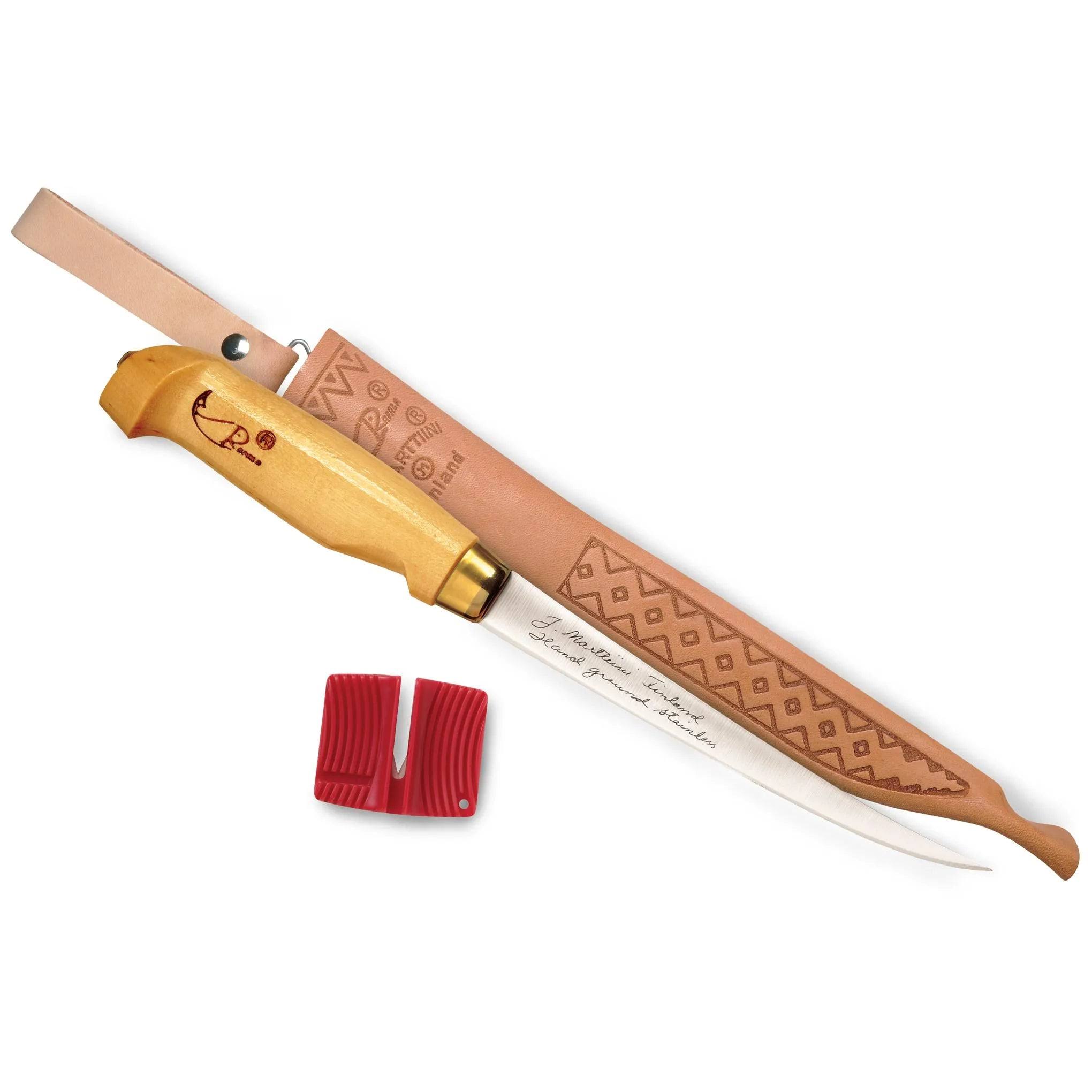 bdd9469b3121ab1d1b027cc8d77622bc255618a6c139bf745f164c4b64826136.jpg Rapala Fish'n Fillet Knife 4 in. - Image 1